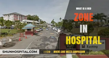 Red Zones: Hospital Areas for COVID-19 Patients