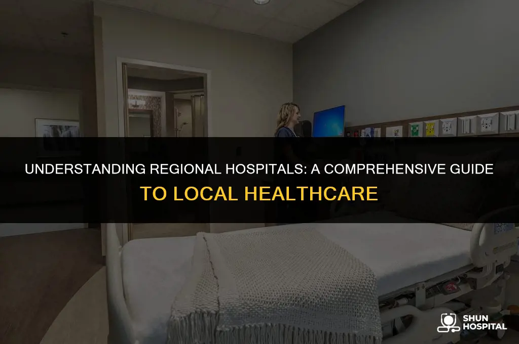 what is a regional hospital