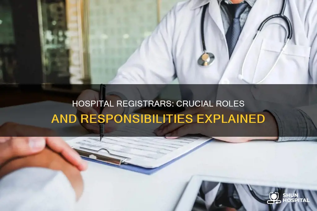 what is a registrar in a hospital