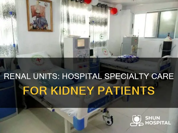 what is a renal unit in hospital