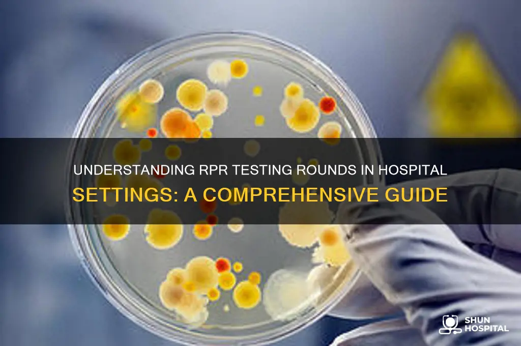 what is a round of rpr in hospital scene