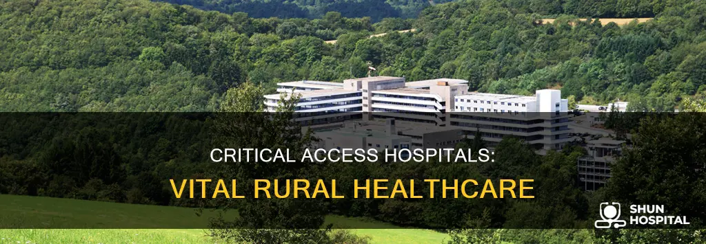 what is a rural critical access hospital