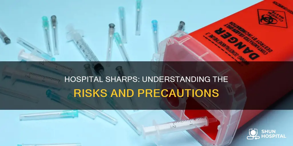 what is a sharp in a hospital
