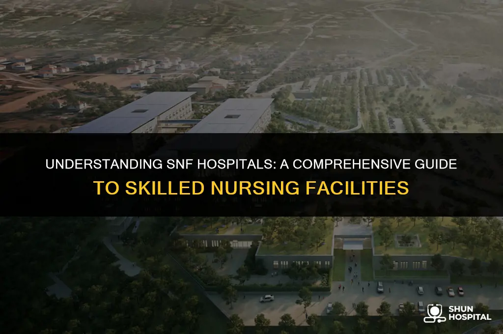 what is a snf hospital