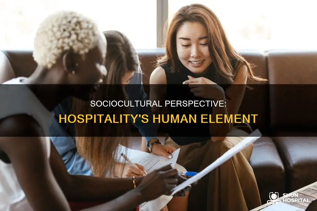 what is a sociocultural perspective in hospitality