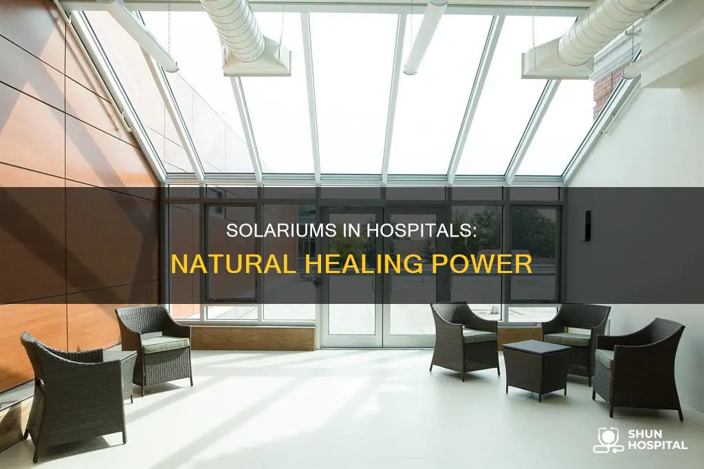 what is a solarium in a hospital