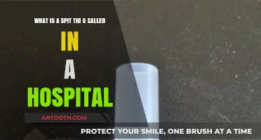Understanding the Medical Term for a Spit Thing in Hospitals