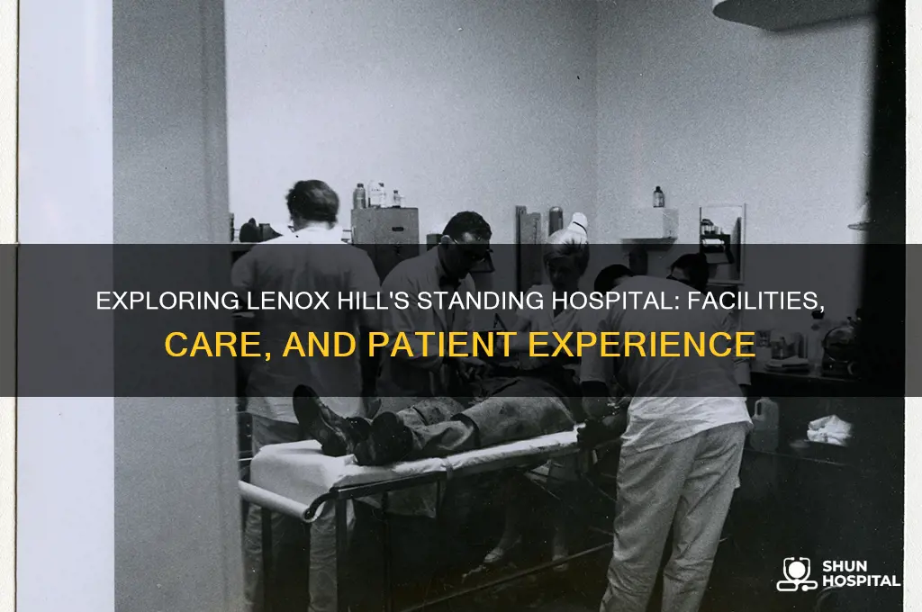 what is a standing hospital like at lenox hill