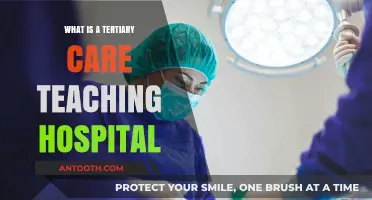Tertiary Care Teaching Hospitals: Advanced Care and Education