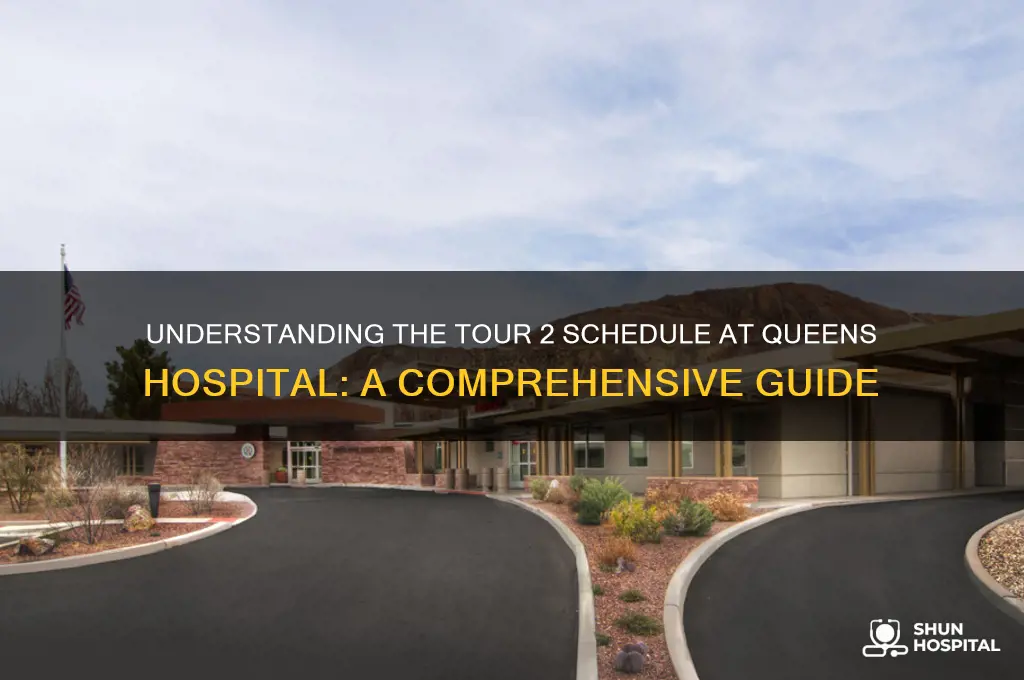 what is a tour 2 schedule in queens hospital