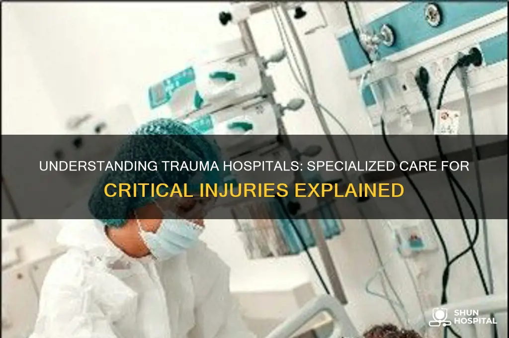 what is a trauma hospital