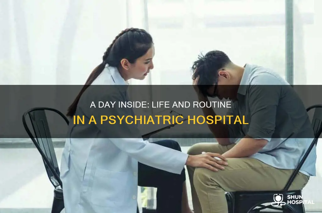 what is a typical day in a psychiatric hospital