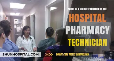 Unique Role of Hospital Pharmacy Technicians: Beyond Dispensing Medications