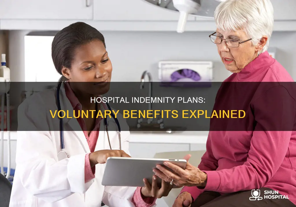 what is a voluntary hospital indemnity plan