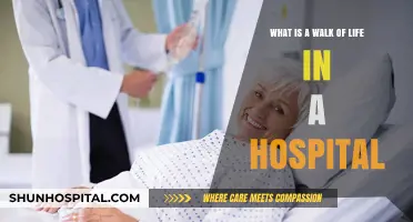 Exploring the Diverse Walk of Life in a Hospital Setting