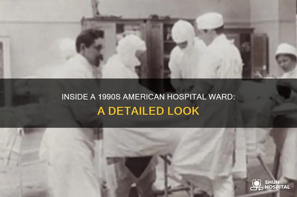what is a ward like in an american hospital 1990