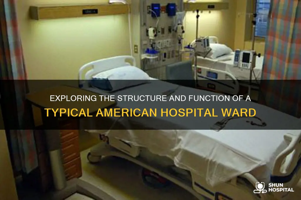 what is a ward like in an american hospital