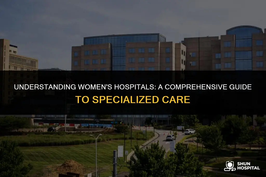 what is a womens hospital