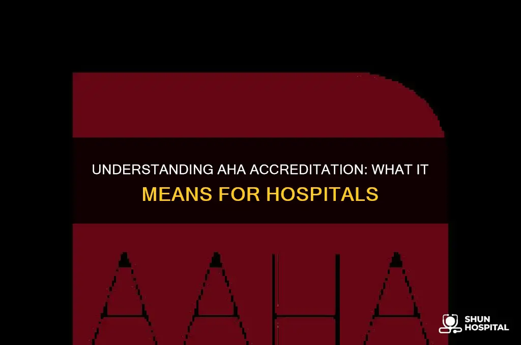 what is aaha accredited hospital
