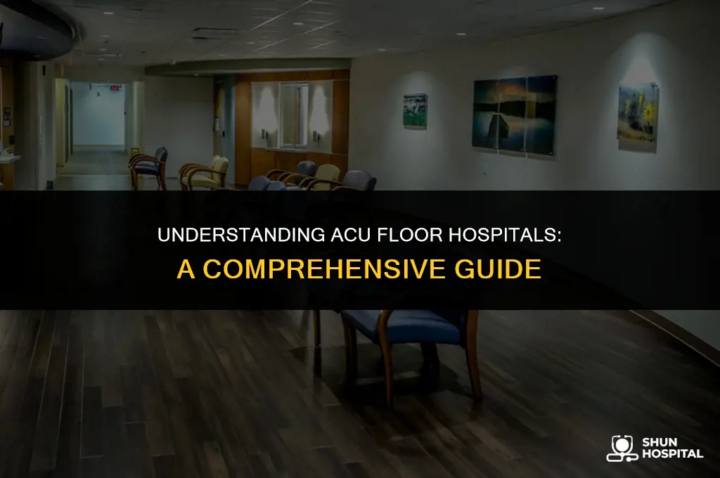 what is acu floor hospital