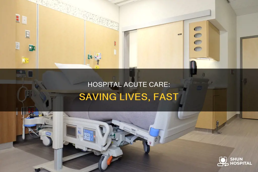 what is acute care in a hospital