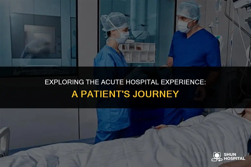 what is acute hospital experience