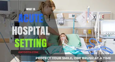 Understanding Acute Hospital Settings: A Comprehensive Guide