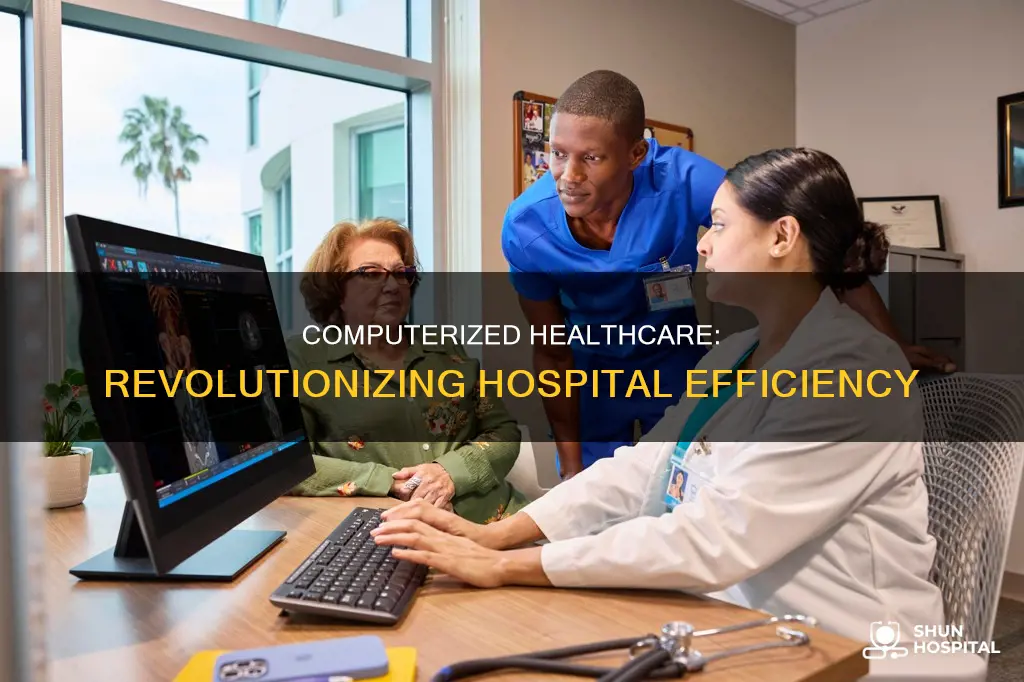what is advantage of computer in hospital
