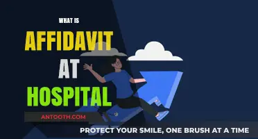 Understanding Hospital Affidavits: A Comprehensive Guide