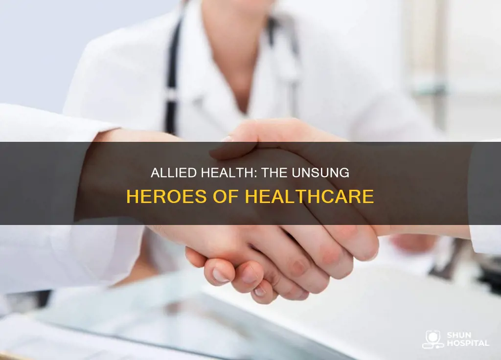 what is allied health in hospital staff