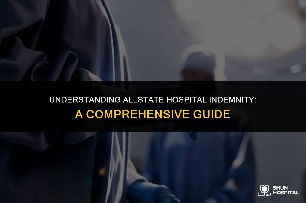 what is allstate hospital indemnity