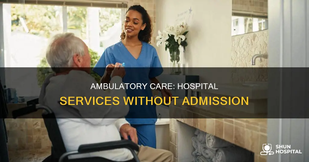 what is ambulatory care in a hospital