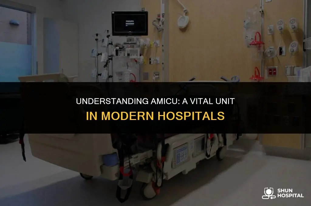 what is amcu in hospital