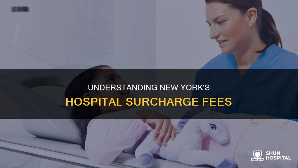 what is amount for ny hospital surcharge