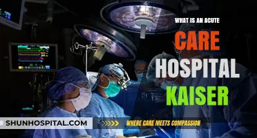Kaiser Acute Care Hospital: What You Need to Know