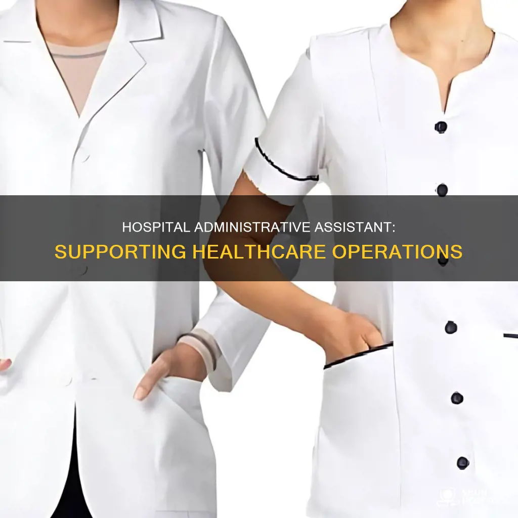 what is an administrative assistant in hospital