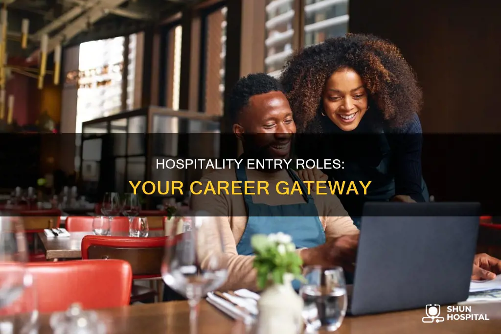 what is an entry position for hospitality