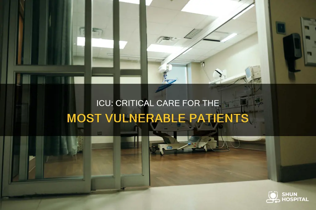 what is an icu in a hospital