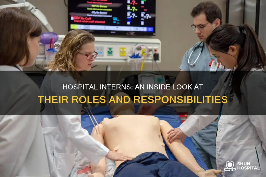 what is an intern at a hospital