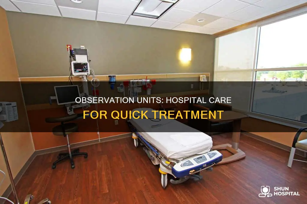 what is an observation unit in hospital