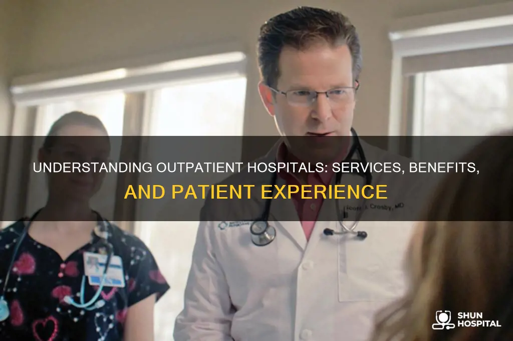 what is an outpatient hospital