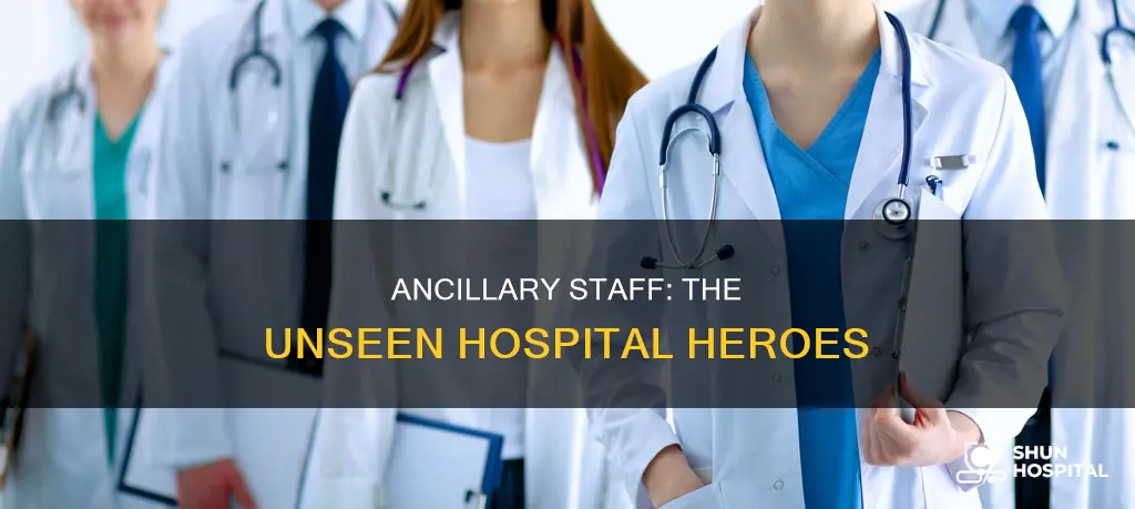 what is ancillary staff in a hospital