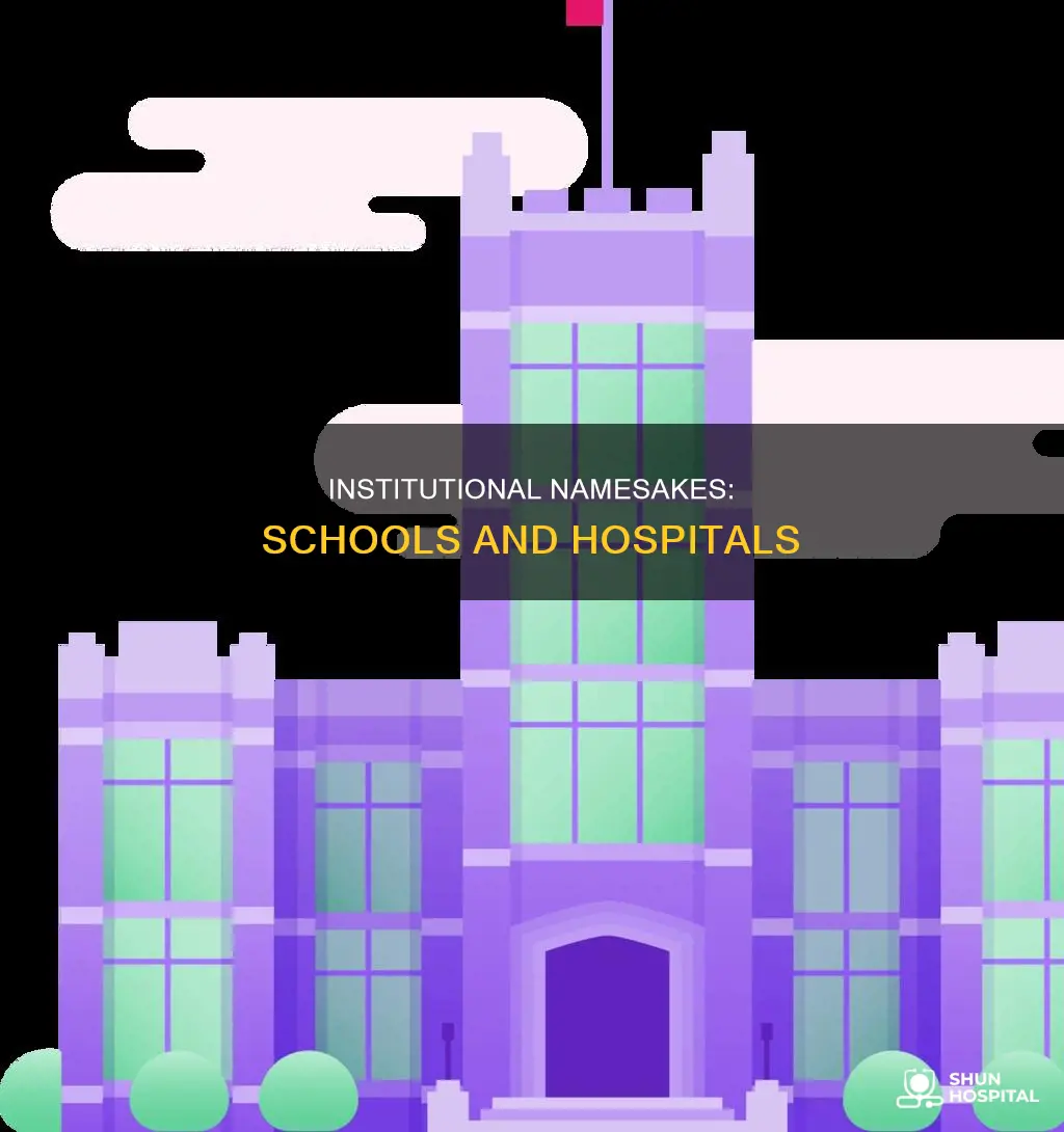 what is another name for schools hospitals