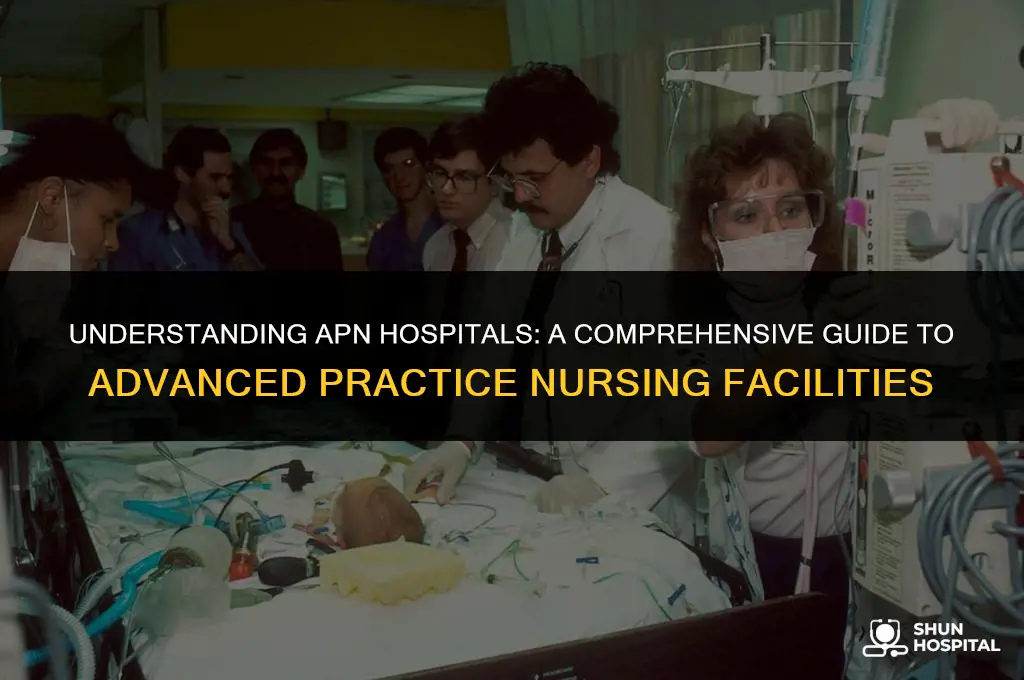 what is apn hospital