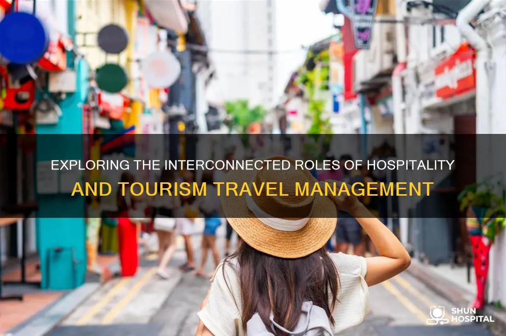 what is are relationship between hospitality and tourism travel management