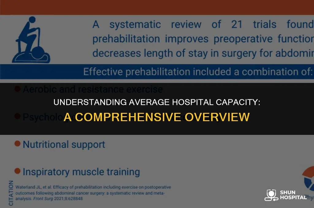 what is average hospital capacity