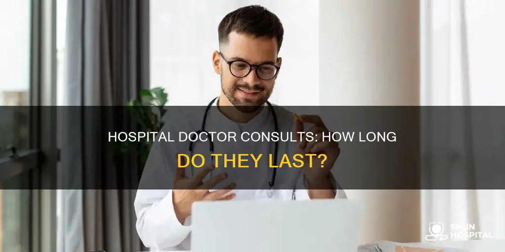 what is avg doctor consult at hospital