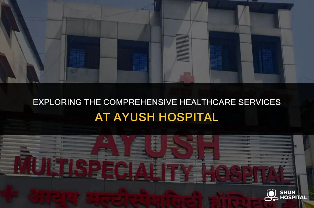 what is ayush hospital