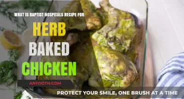 Discover Baptist Hospital's Secret Herb Baked Chicken Recipe