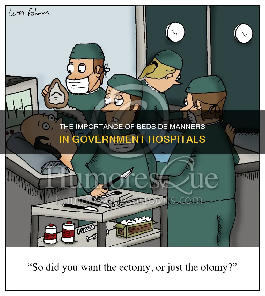 what is bedside manners in hospitals government
